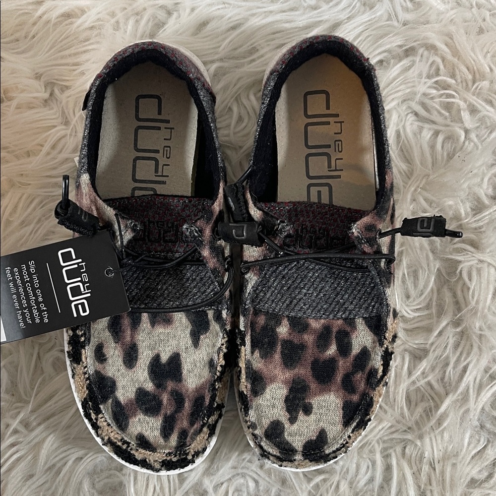 HEY DUDE Wendy Patchwork Java Animal Print Lightw… - image 3